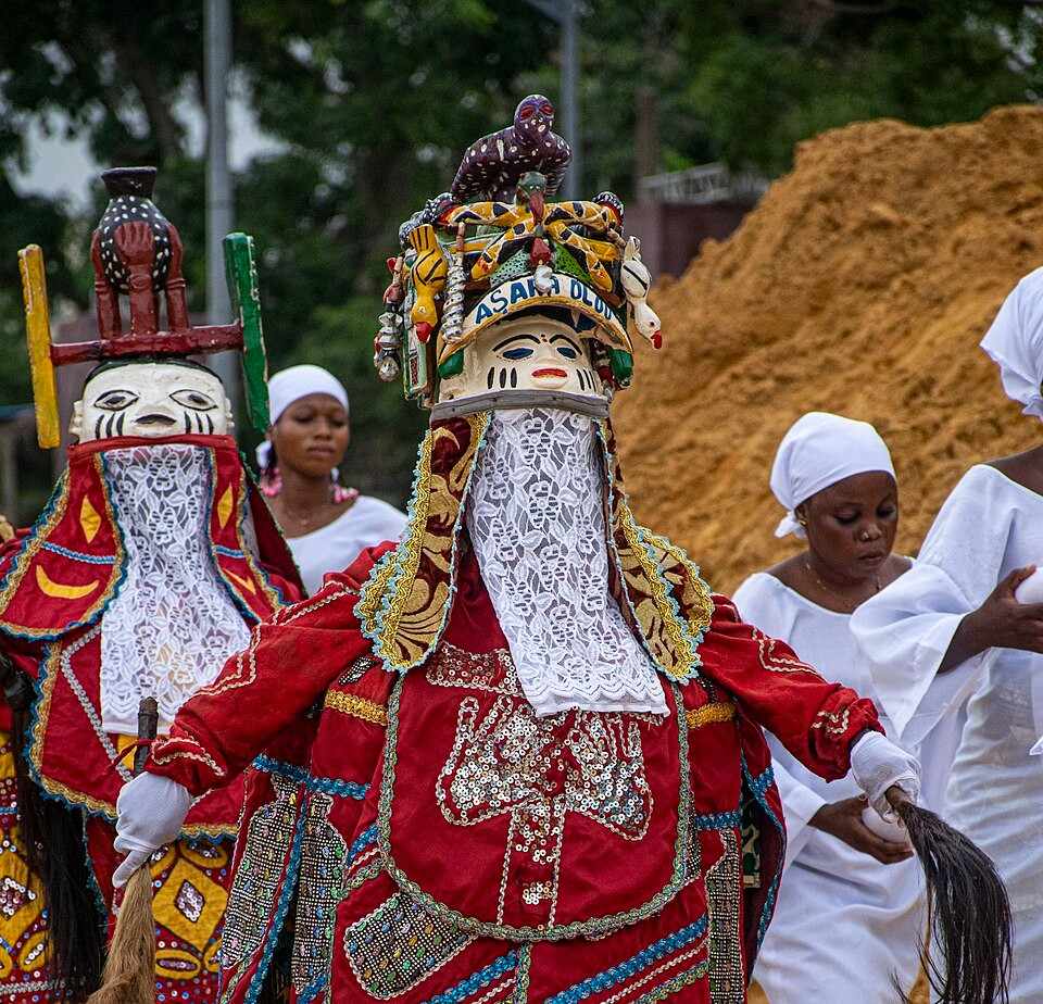 Festival des masques Guèlèdé Agonlin Bénin