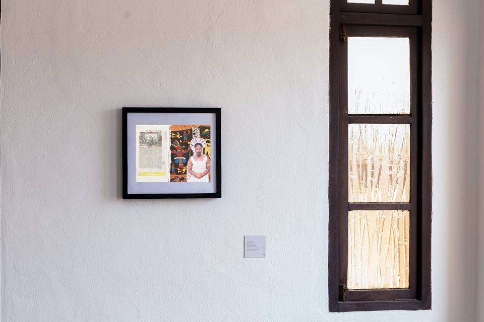 Salle d'exposition de la Fondation Zinsou à Ouidah présentant de l'art contemporain africain