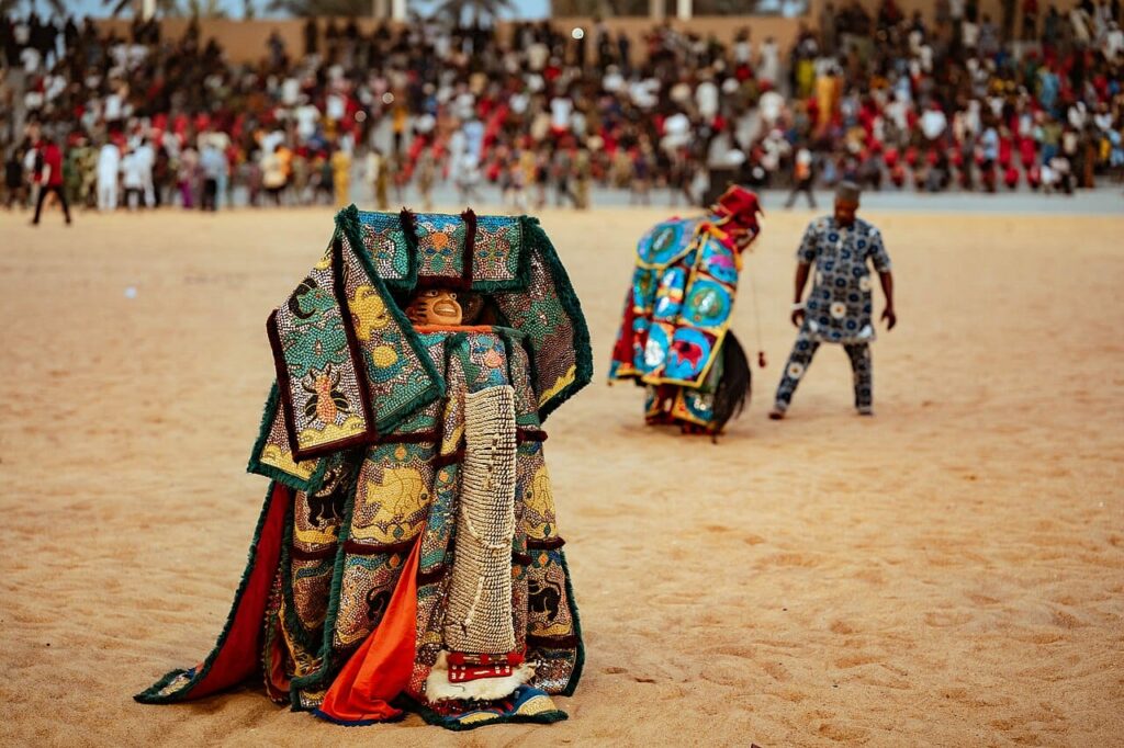 Vodun Days : le festival vaudou qui rassemble le monde à Ouidah, au Bénin 4 Arène Vaudou de Ouidah en bord de plage, nouvel espace des Vodun Days au Bénin