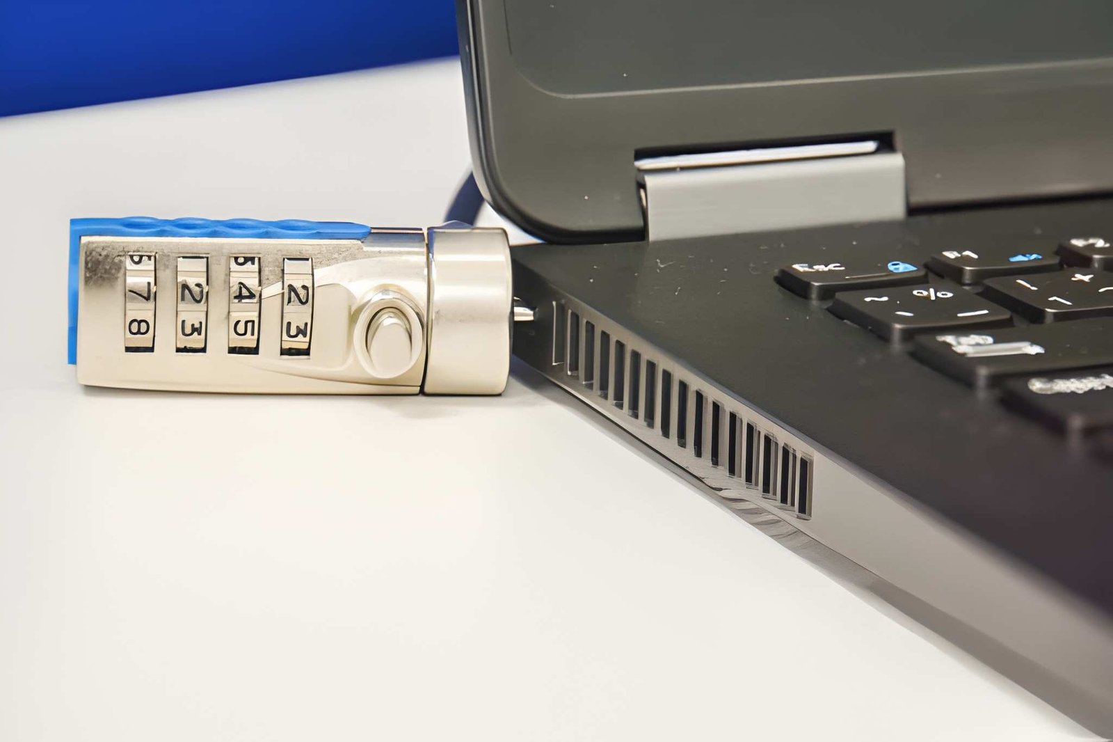 Serrure câble de sécurité pour ordinateur portable en télétravail à Cotonou